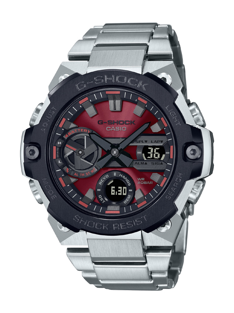 Bluetooth搭載ソーラー時計】G-SHOCK（G-ショック） G-STEEL（G