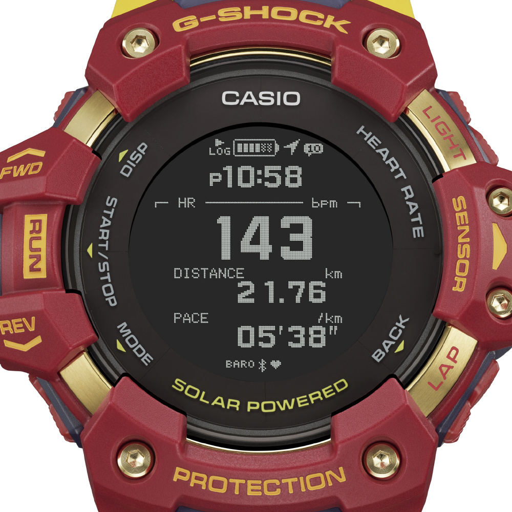 Bluetooth搭載時計】G-SHOCK（Gショック）スポーツライン G-SQUAD（G ...