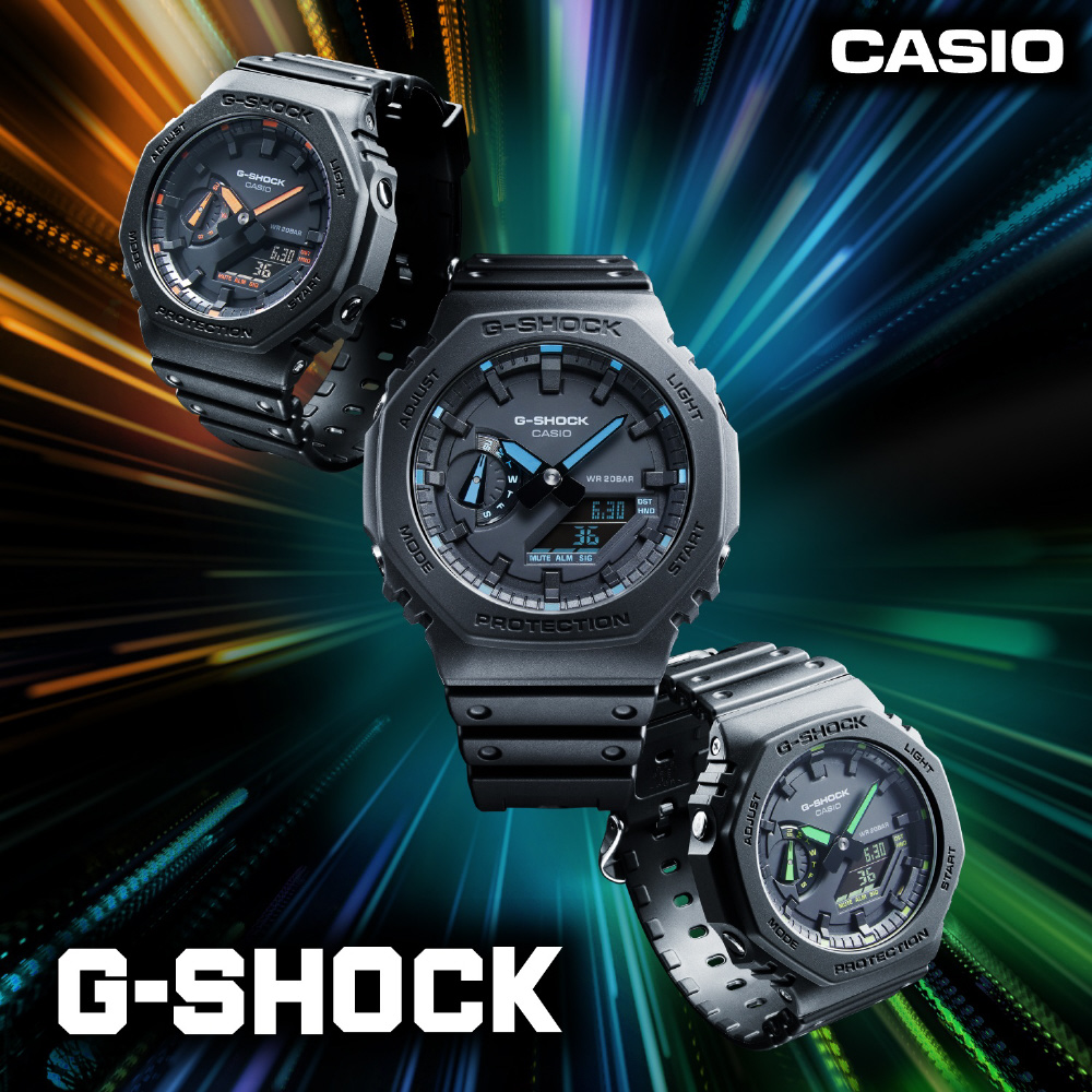 G-SHOCK（Gショック）NEON ACCENTシリーズ GA-2100-1A2JF｜の通販は