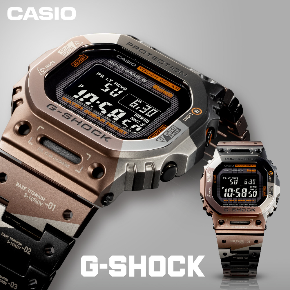 Bluetooth搭載ソーラー電波時計】G-SHOCK （Gショック）フルメタル