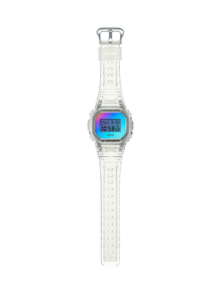G-SHOCK （Gショック）Iridescent Color シリーズ DW-5600SRS-7JF｜の