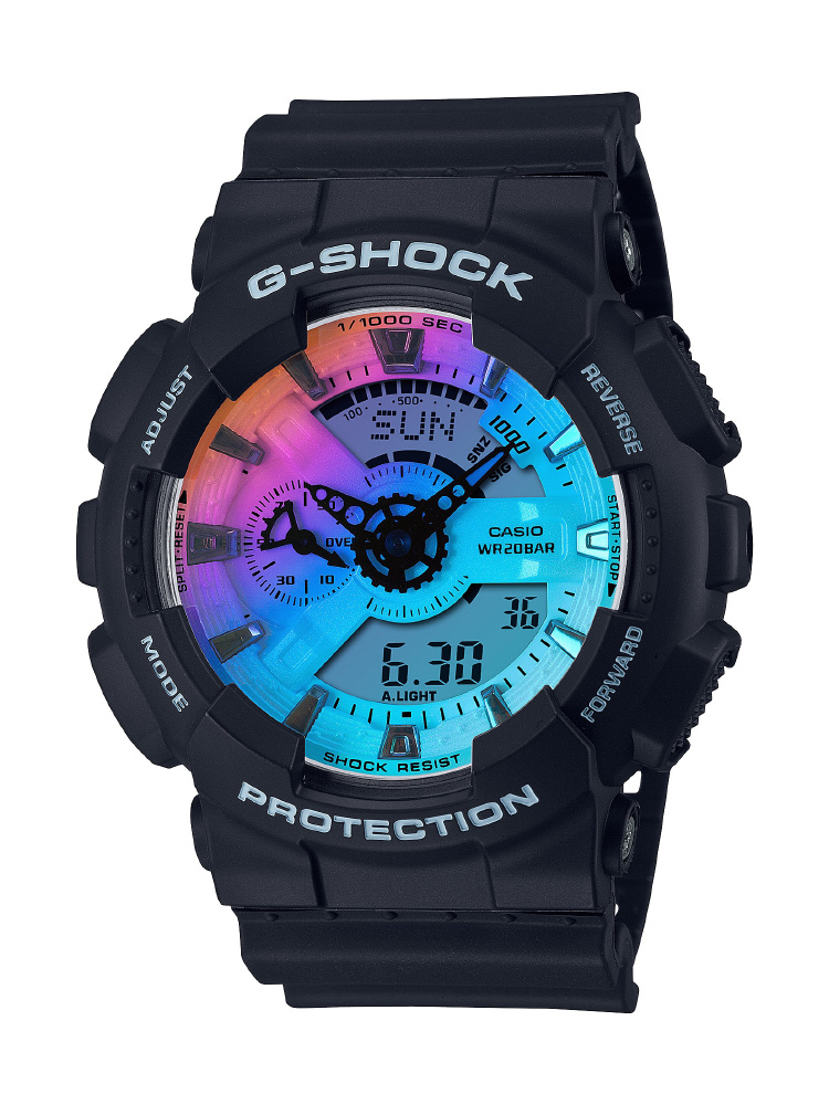 G-SHOCK （Gショック）Iridescent Color シリーズ GA-110SR-1AJF