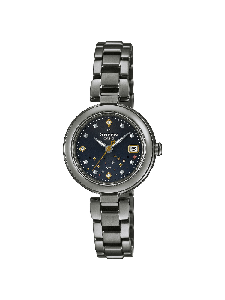 カシオ/CASIO SHEEN Radio Controlled Model 腕時計 SHW-7100TG-7AJF  watch：オートパーツエージェンシー2号店 - レディース腕時計