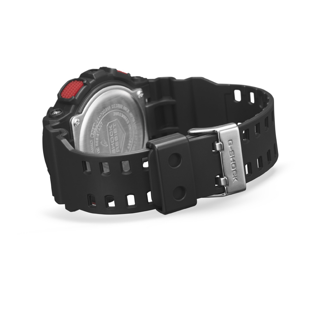 G-SHOCK（Gショック）ブラック×レッド GA-100BNR-1AJF｜の通販は