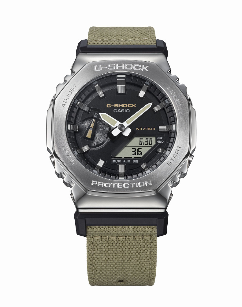 G-SHOCK（Gショック）メタルカバードデザイン「GM-2100」クロスバンド  