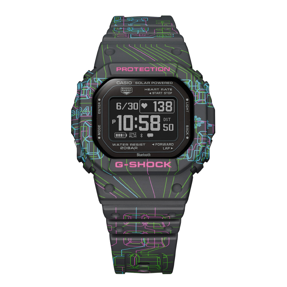 Bluetooth搭載時計】G-SHOCK（Gショック）スポーツライン「G-SQUAD