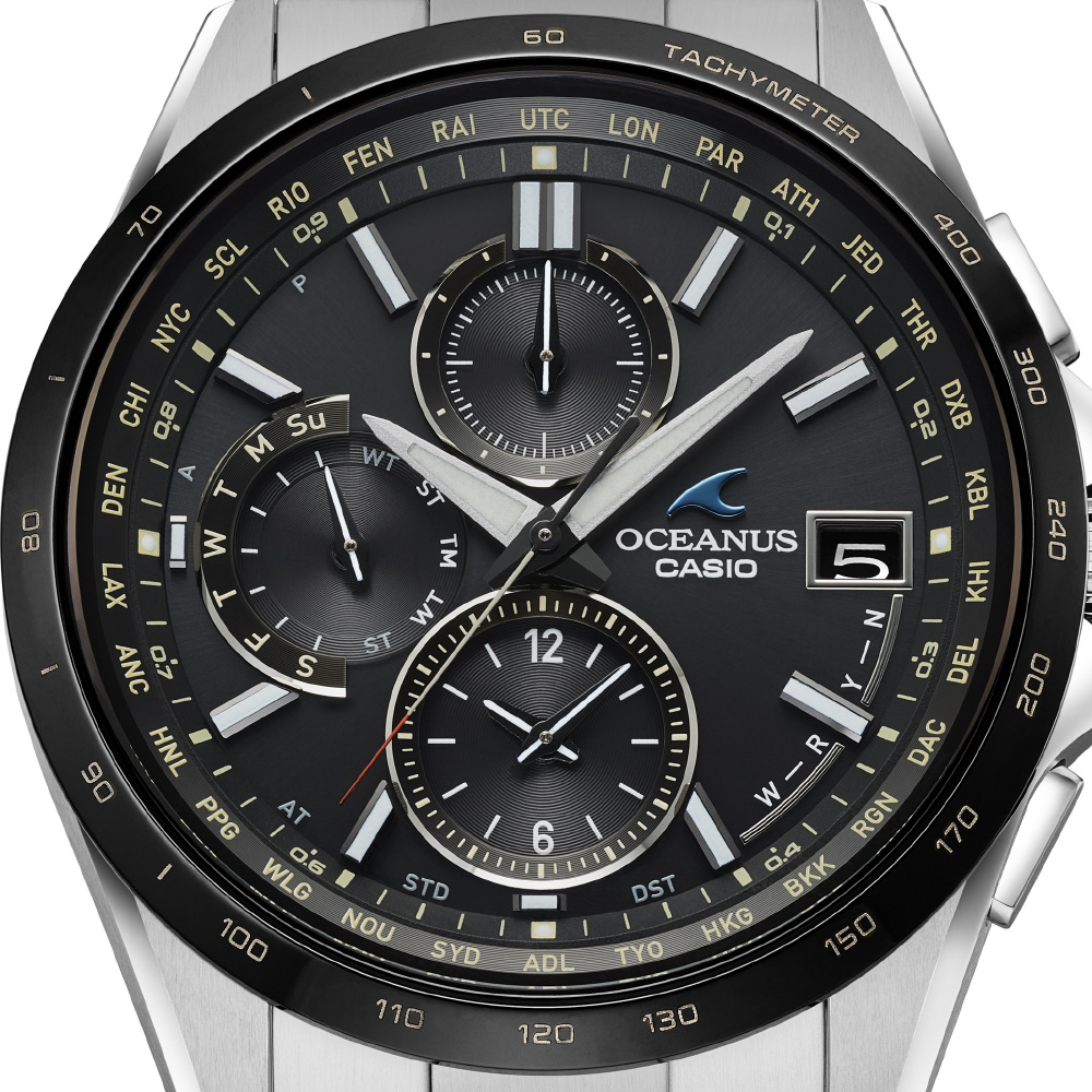 ソーラー電波時計】OCEANUS クラシックライン OCW-T2600J-1AJF｜の通販