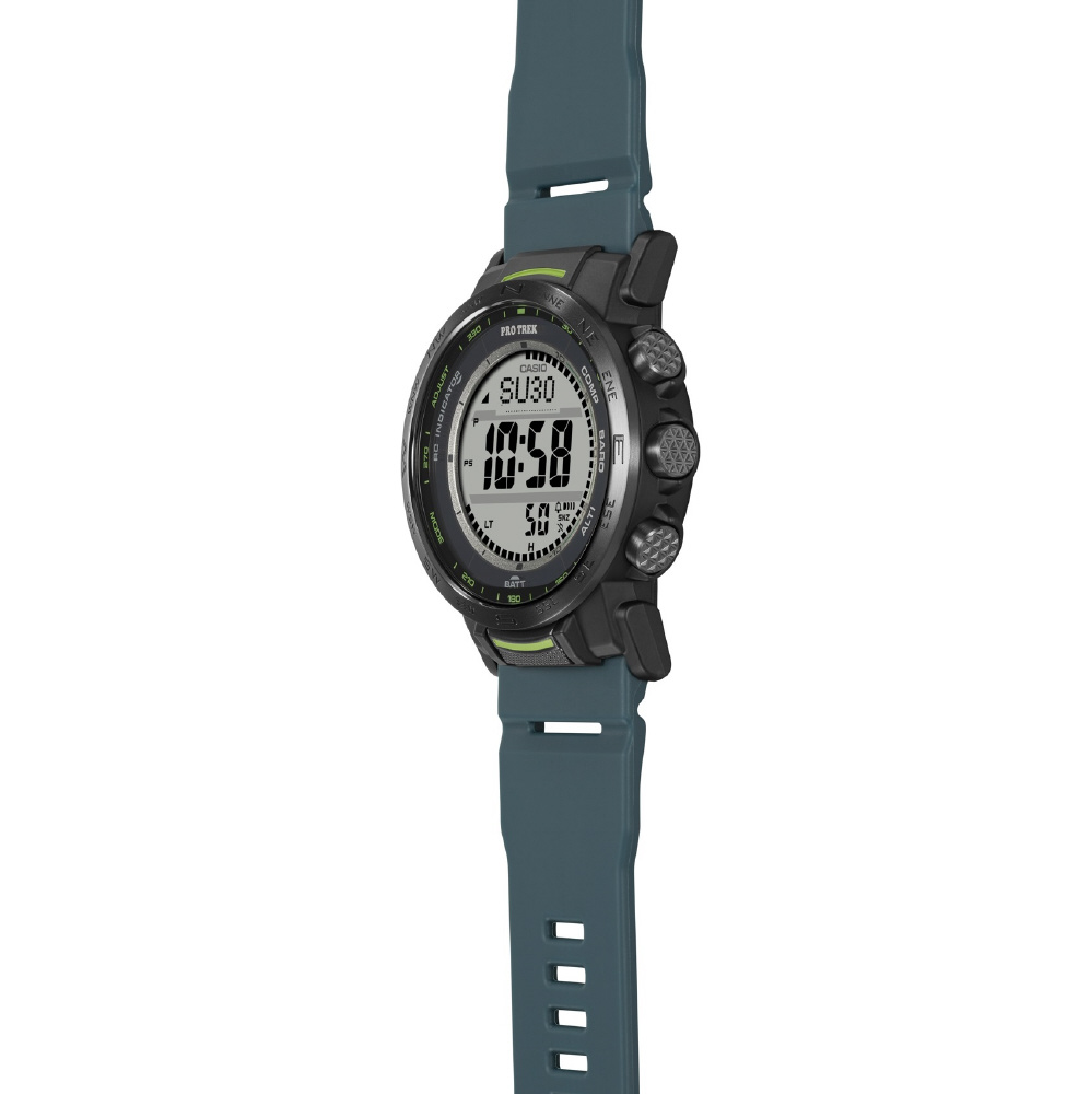 電波ソーラー】CASIO PROTREK PRW-3500 トリプルセンサー - 腕時計 ...
