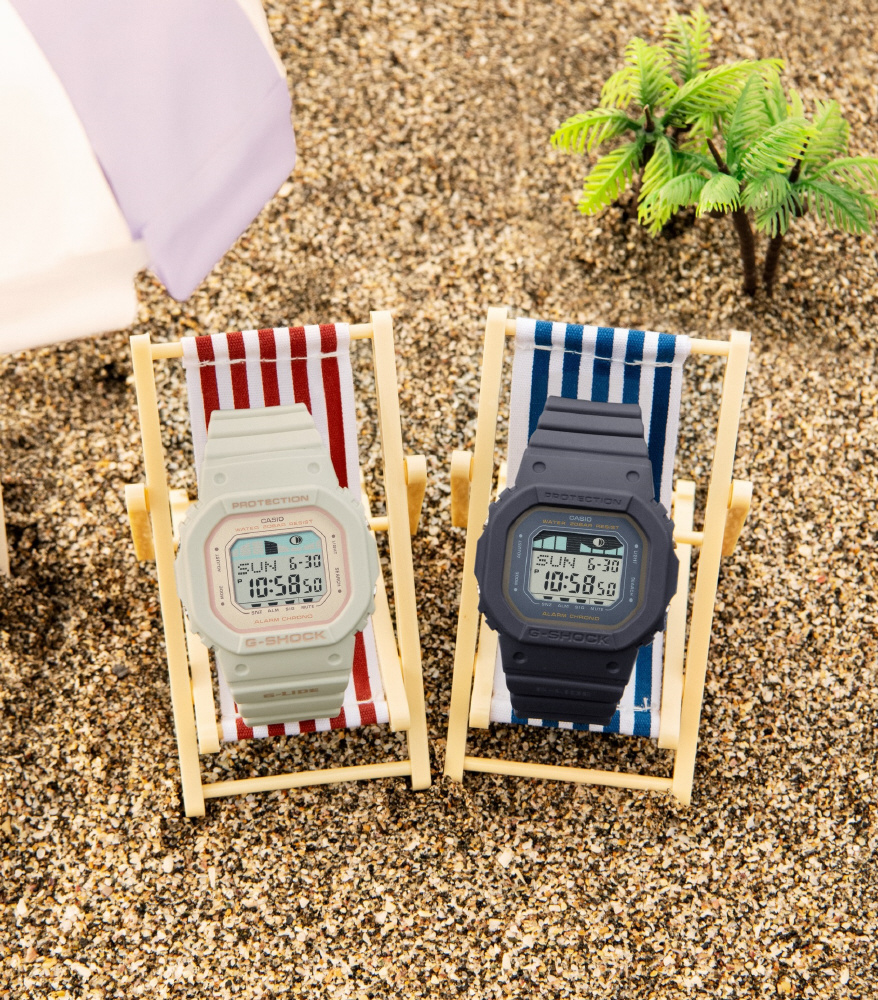 G-SHOCK（Gショック）スポーツラインG-LIDE（ジーライド）小型・薄型化