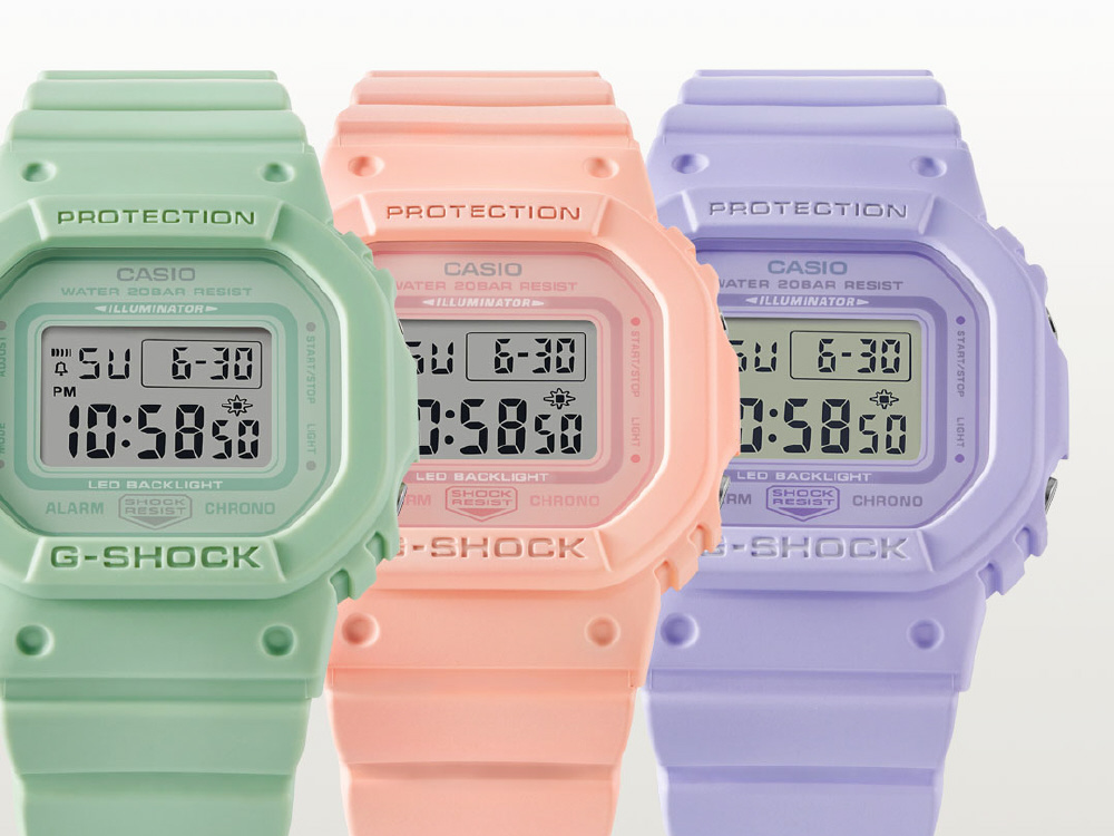 G-SHOCK（Gショック）DW-5600 小型化・薄型化モデル ピスタチオ 