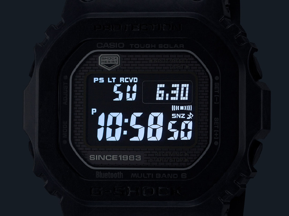 Bluetooth搭載ソーラー電波時計】G-SHOCK（Gショック）40周年