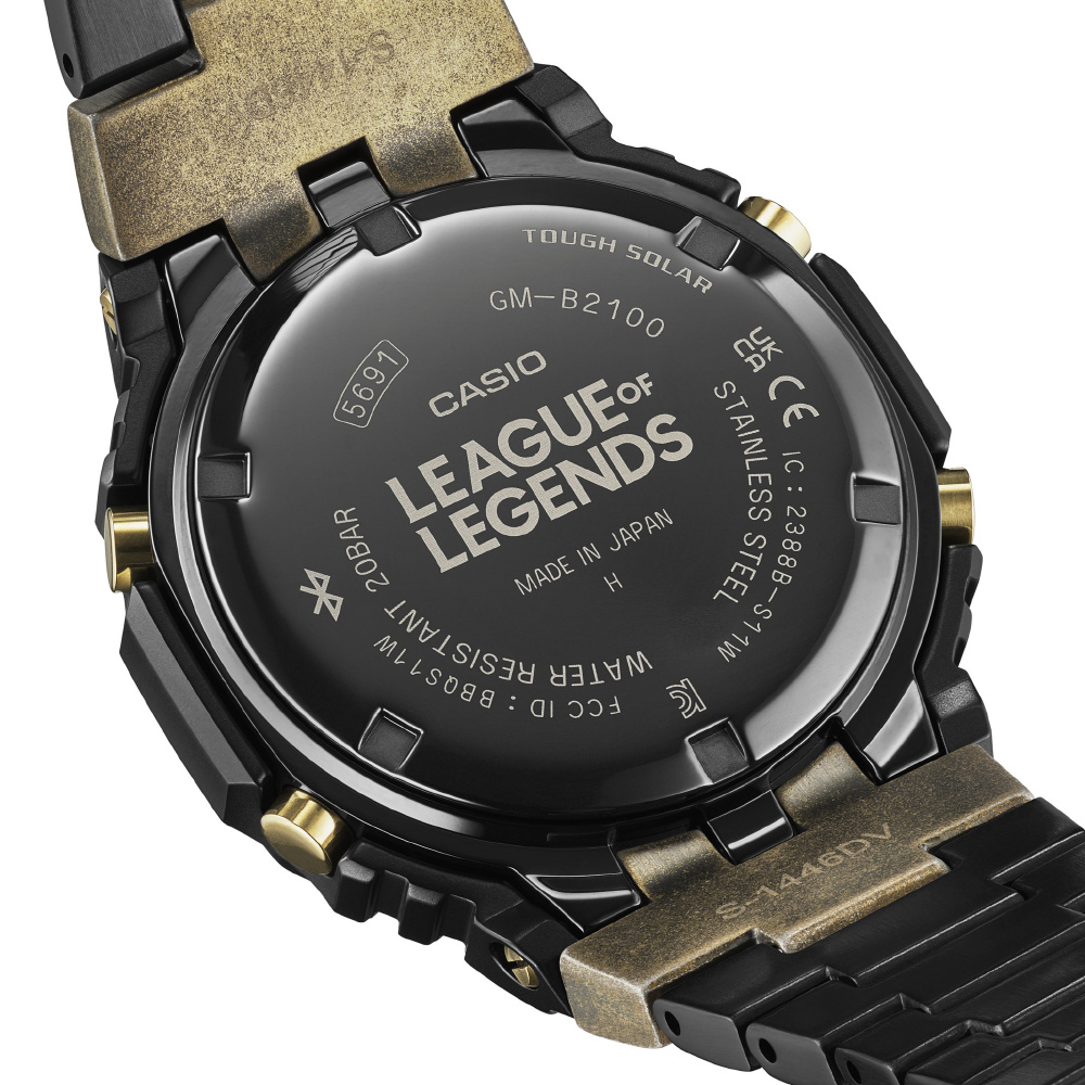 Bluetooth搭載ソーラー時計】G-SHOCK（Gショック）「リーグ・オブ 