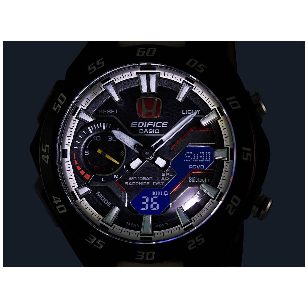 Bluetooth搭載ソーラー時計】EDIFICE（エディフィス）Honda TYPE R 