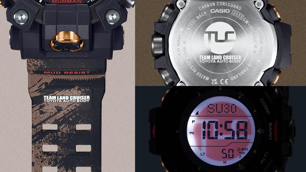 G-SHOCK マッドマン TEAM LAND CRUISER TOYOTA AUTO BODY