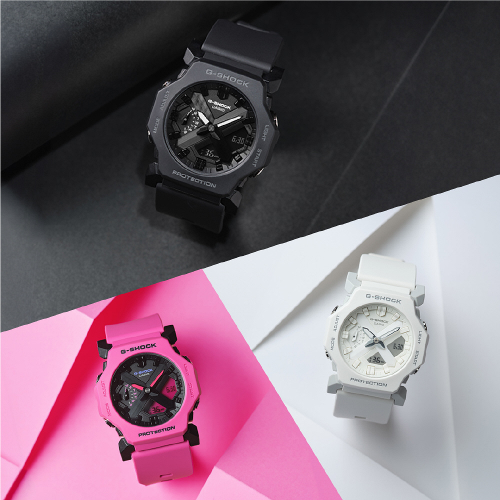 G-SHOCK（Gショック）ミニマルデザイン ビビッドピンク GA-2300-4AJF