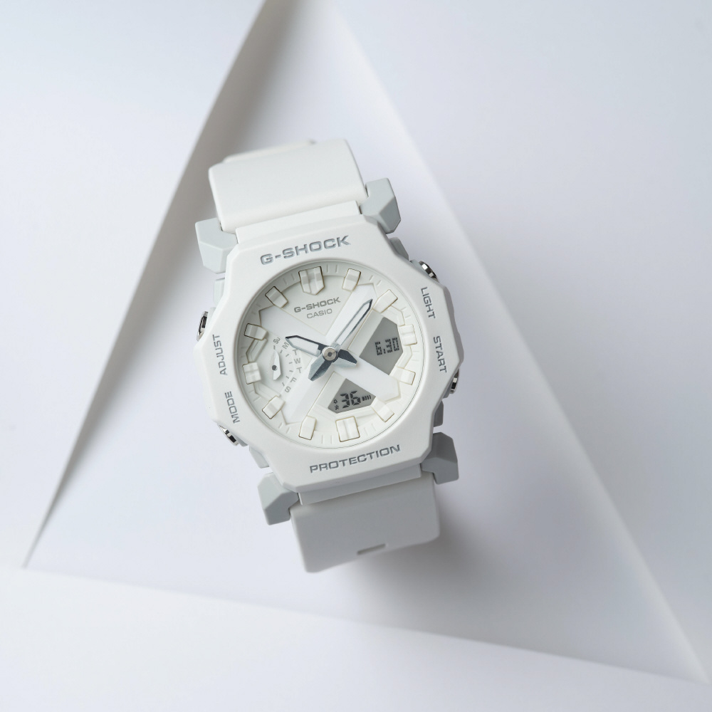 G-SHOCK（Gショック）ミニマルデザイン ホワイト GA-2300-7AJF｜の通販