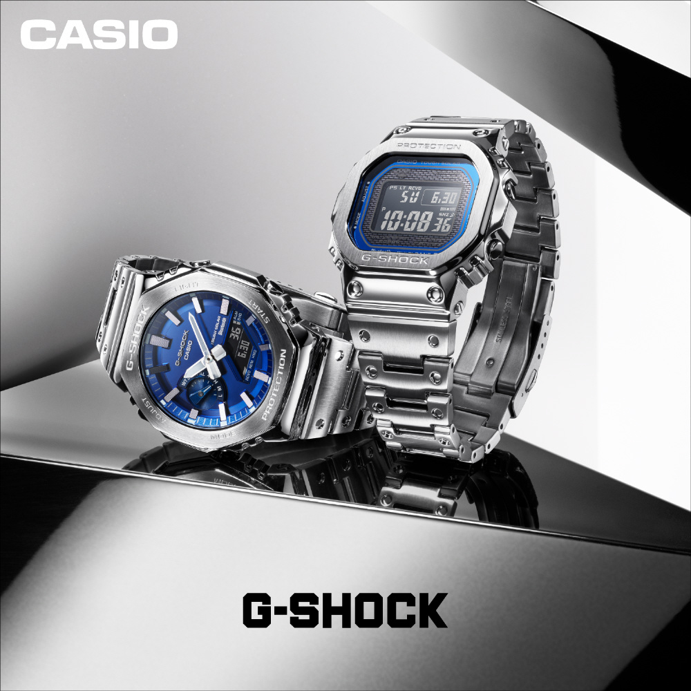 Bluetooth搭載ソーラー時計】G-SHOCK(Gショック)フルメタル Bluetooth搭載ソーラー時計】G-SHOCK(Gショック)フルメタル