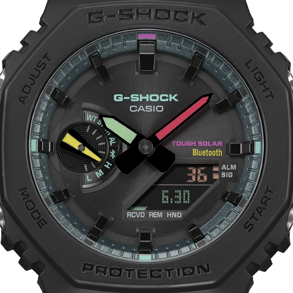 Bluetooth搭載ソーラー時計】G-SHOCK（Gショック）Multi Fluorescent