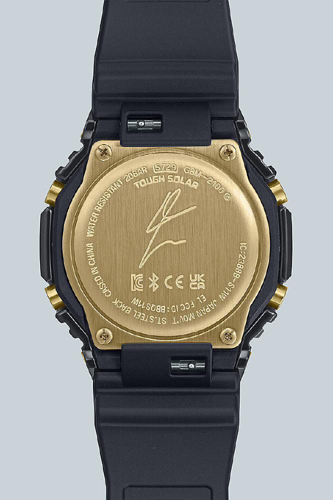 Bluetooth搭載ソーラー時計】G-SHOCK（Gショック）八村塁