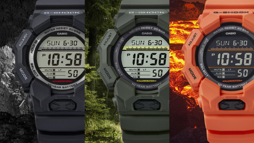 G-SHOCK(Gショック)10年バッテリーモデル ブラック GD-010-1JF G-SHOCK(Gショック)10年バッテリーモデル ブラック GD-010-1JF