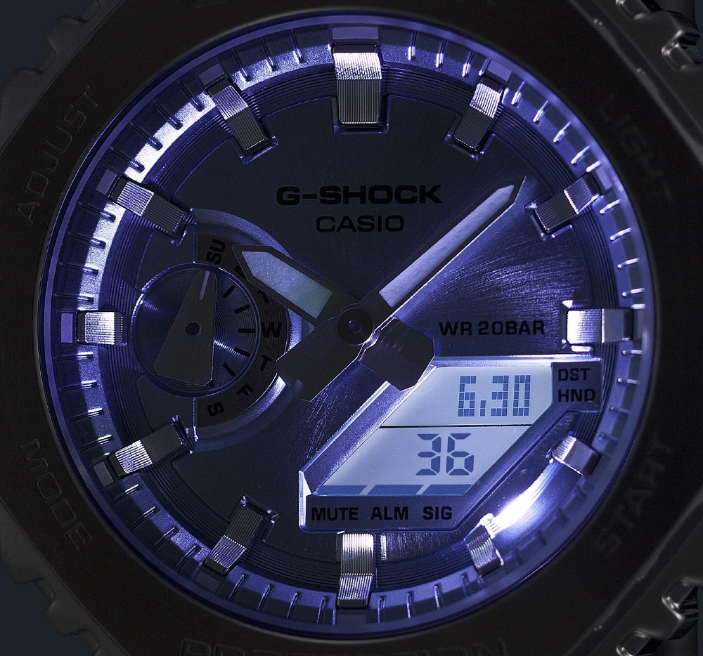 G-SHOCK（Gショック）GM-2100シリーズ メタルバンドモデル