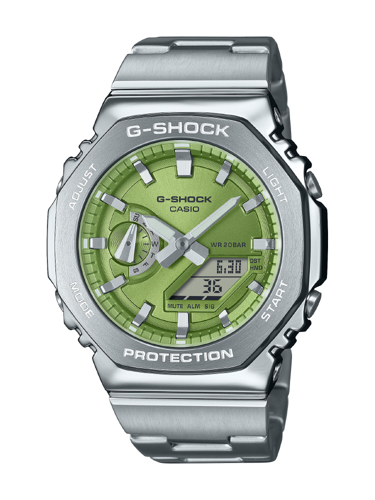 G-SHOCK（Gショック）GM-2100シリーズ メタルバンドモデル GM2110D ライムグリーン GM -2110D-3AJF｜の通販はソフマップ[sofmap]