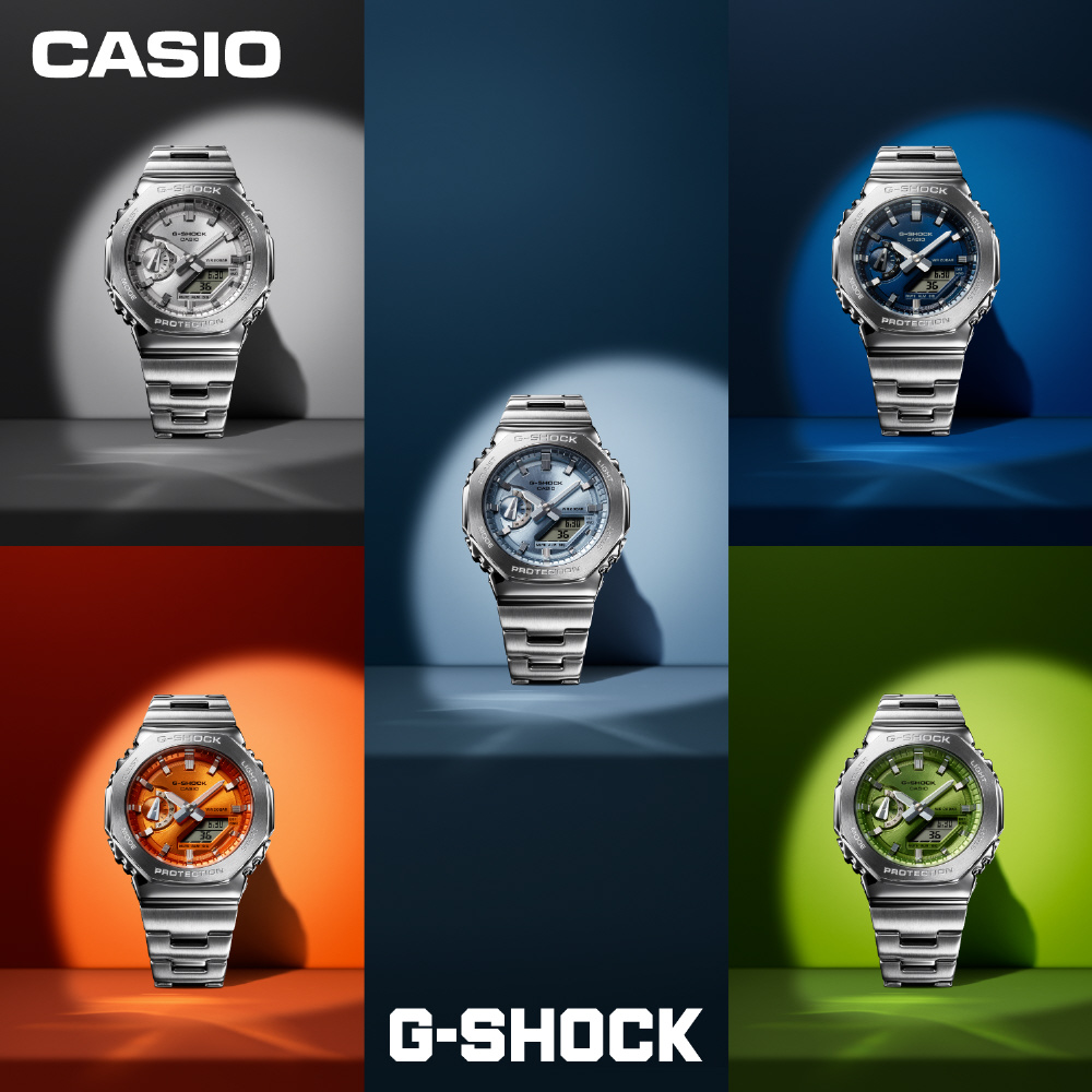 G-SHOCK（Gショック）GM-2100シリーズ メタルバンドモデル GM2110D シルバー GM -2110D-7AJF｜の通販はソフマップ[sofmap]