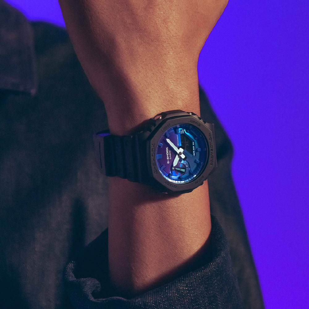 G-SHOCK（Gショック）Flame insideシリーズ ブラック GA-2100FL-1AJF