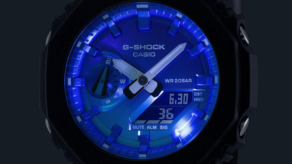 G-SHOCK（Gショック）Flame insideシリーズ ブラック GA-2100FL-1AJF