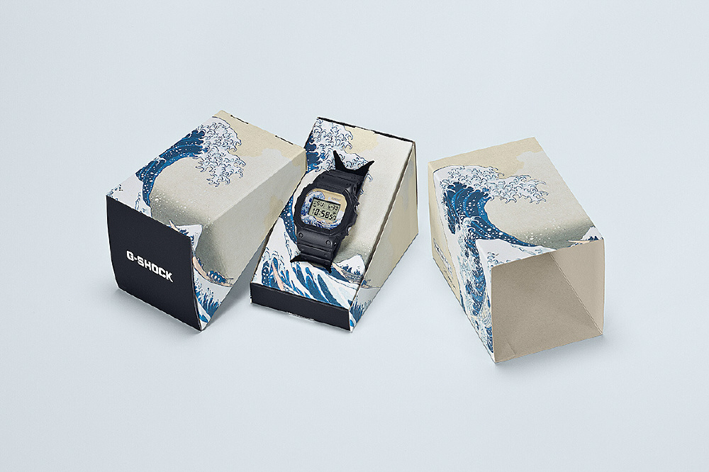G-SHOCK（Gショック）浮世絵画家「葛飾北斎」人気作品 デザイン