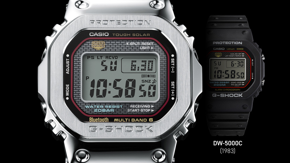 Bluetooth搭載ソーラー電波時計】G-SHOCK（Gショック