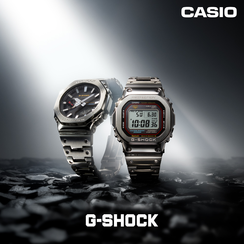 Bluetooth搭載ソーラー電波時計】G-SHOCK（Gショック