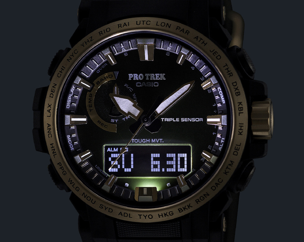 ソーラー電波時計】PRO TREK（プロトレック）30周年記念特別モデル