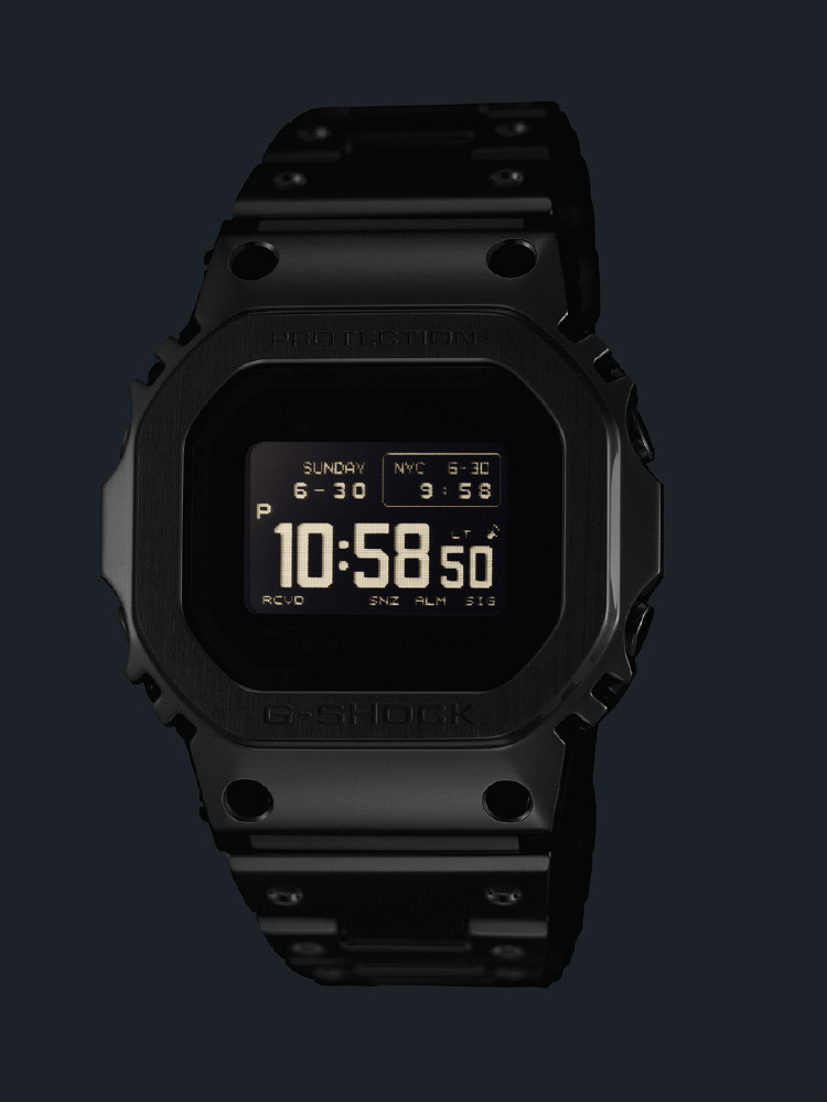 Bluetooth搭載ソーラー電波時計】G-SHOCK（Gショック）5000シリーズ