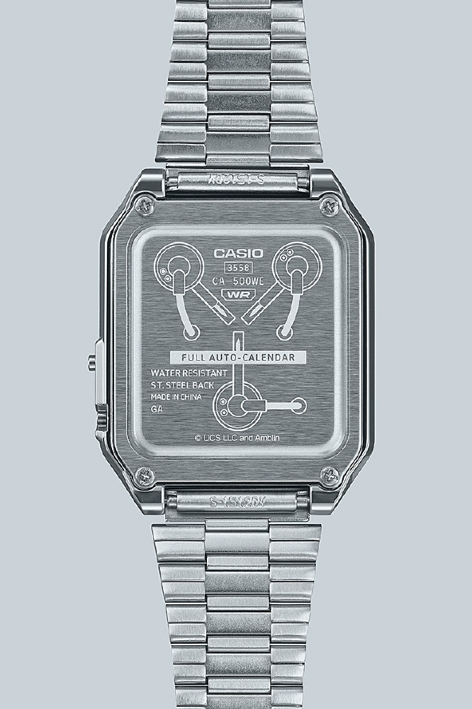 CA-500WEBF-1AJR Back to the Futureコラボモデル CASIO CALCULATOR「CA-500WEBF-1AJR」×『バック・トゥ・ザ