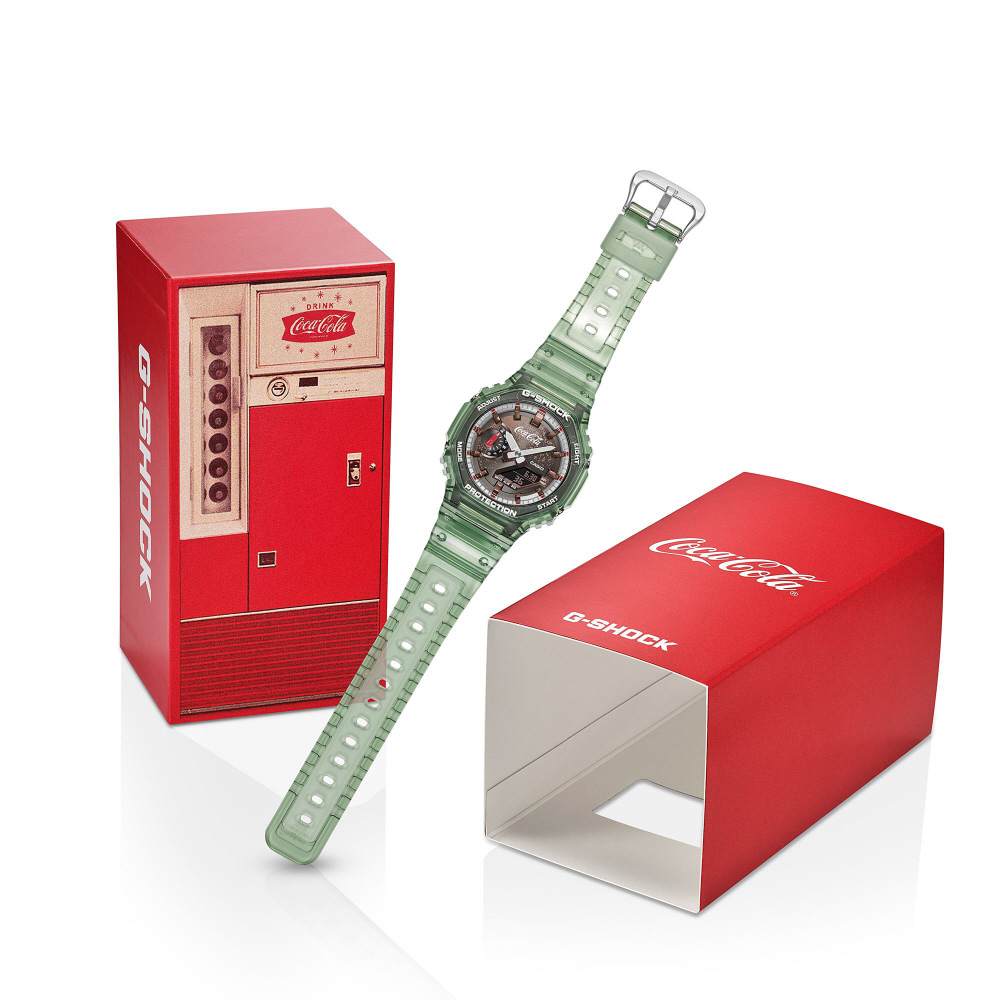 G-SHOCK（Gショック） Coca-Cola コラボレーションモデル グリーン GA