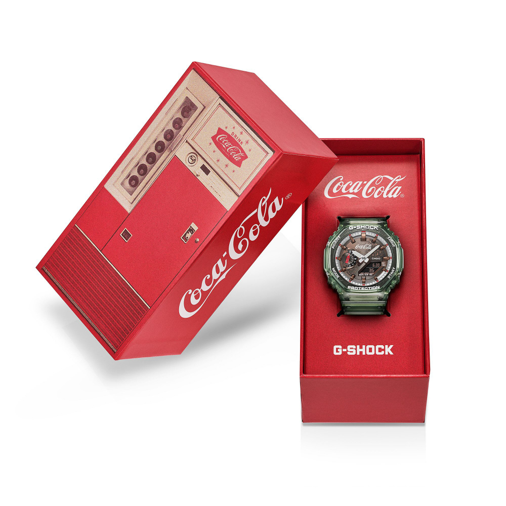G-SHOCK（Gショック） Coca-Cola コラボレーションモデル グリーン GA