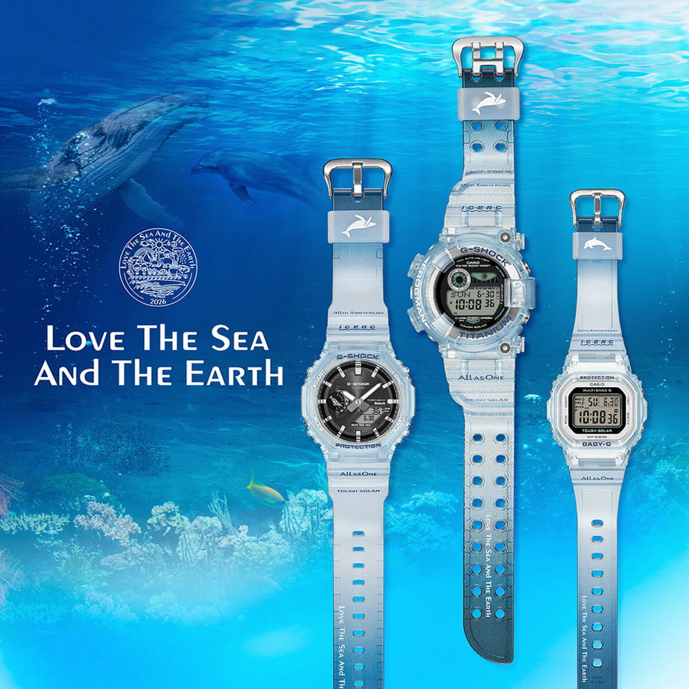 G-SHOCK ソーラー ソーラー時計】G-SHOCK（Gショック） FROGMAN 「ICERC Japan」（アイ