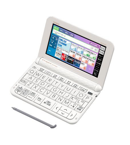 EX-word ホワイト 電子辞書「エクスワード（EX-word）」（高校生モデル・209コンテンツ