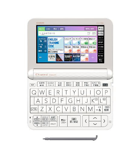 電子辞書「エクスワード（EX-word）」（高校生・進学校モデル・229コンテンツ搭載） XD-Z4900WE （ホワイト） ホワイト|CASIO( カシオ)