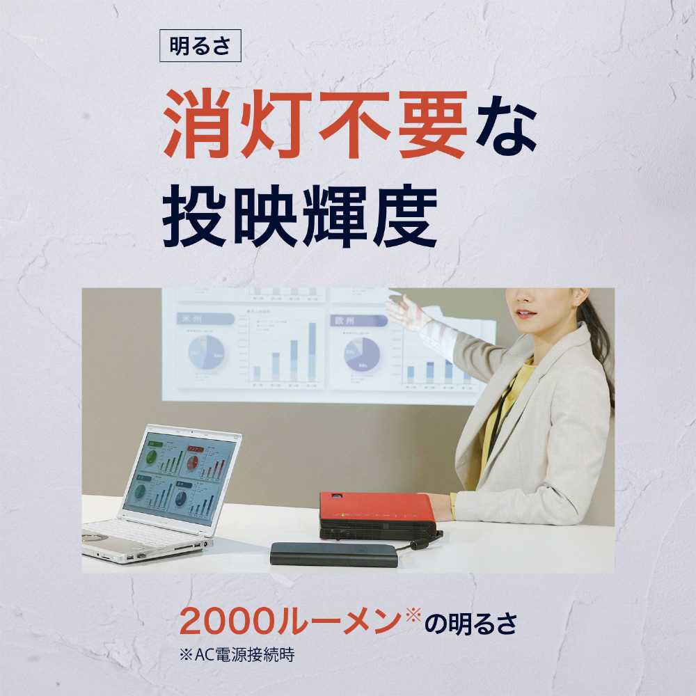 プロジェクター FORESIGHT VIEW レッド CX-E1-RD｜の通販はソフマップ