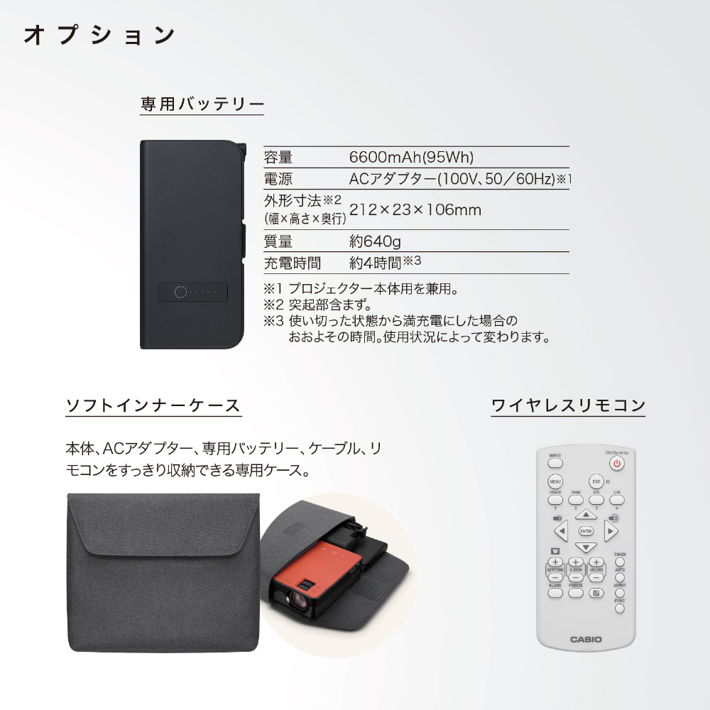 プロジェクター FORESIGHT VIEW レッド CX-E1-RD｜の通販はソフマップ