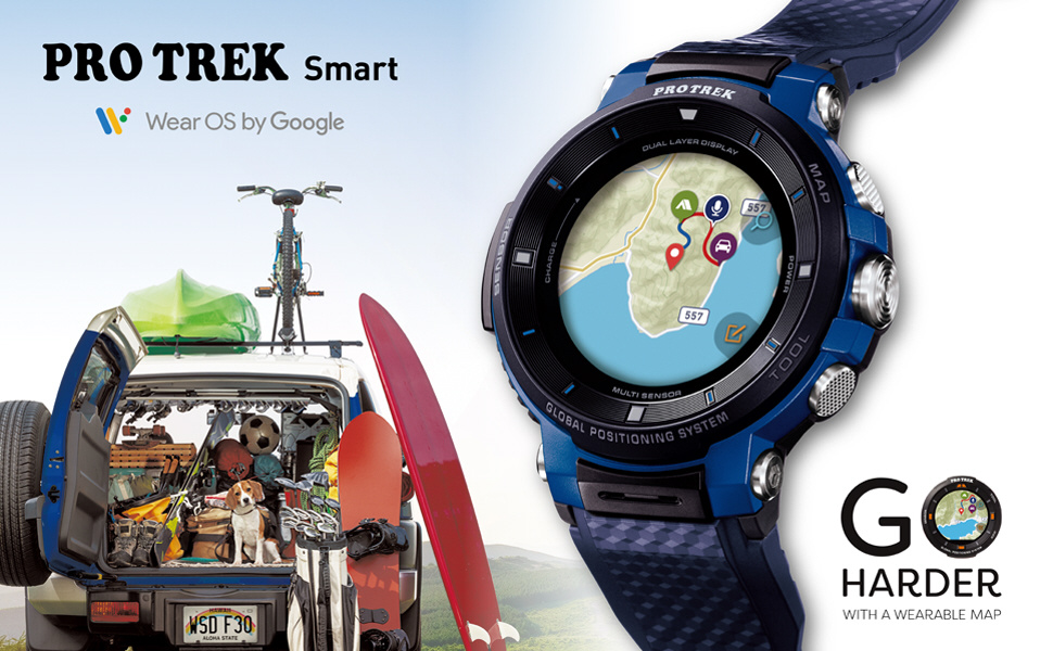 PRO TREK Smart（プロトレックスマート） [メンズスマートウォッチ] WSD-F30-BU ブルー｜の通販はソフマップ[sofmap]