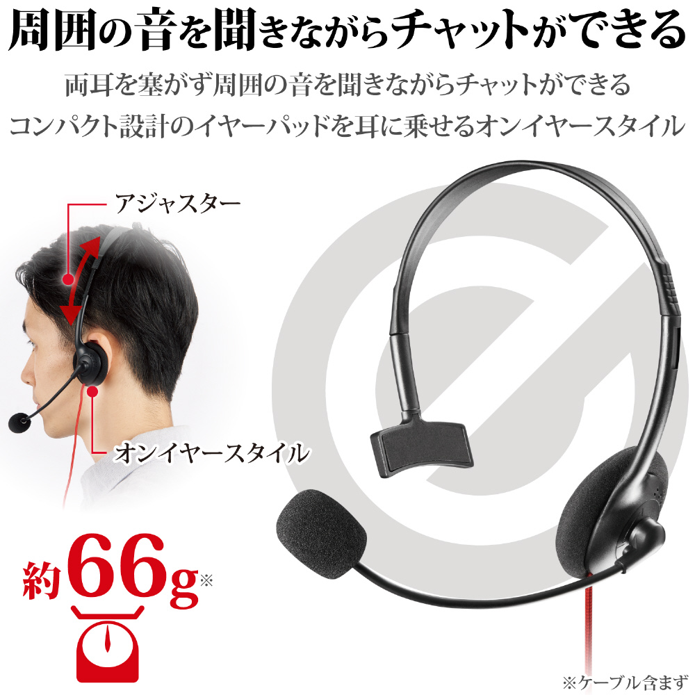 片耳ゲーミングヘッドセット PS4/Switch対応_1