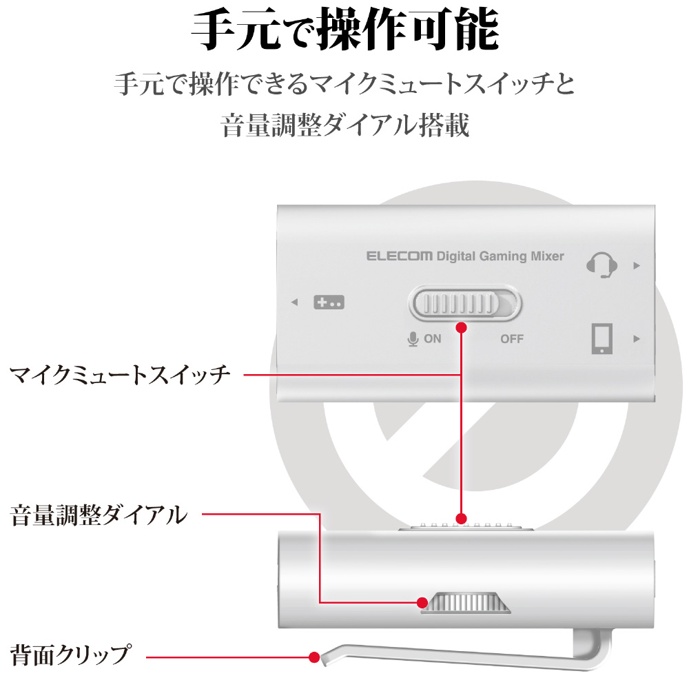 ゲーミングヘッドセット USBデジタルミキサー付 PS4 Switch対応｜の通販はソフマップ[sofmap]