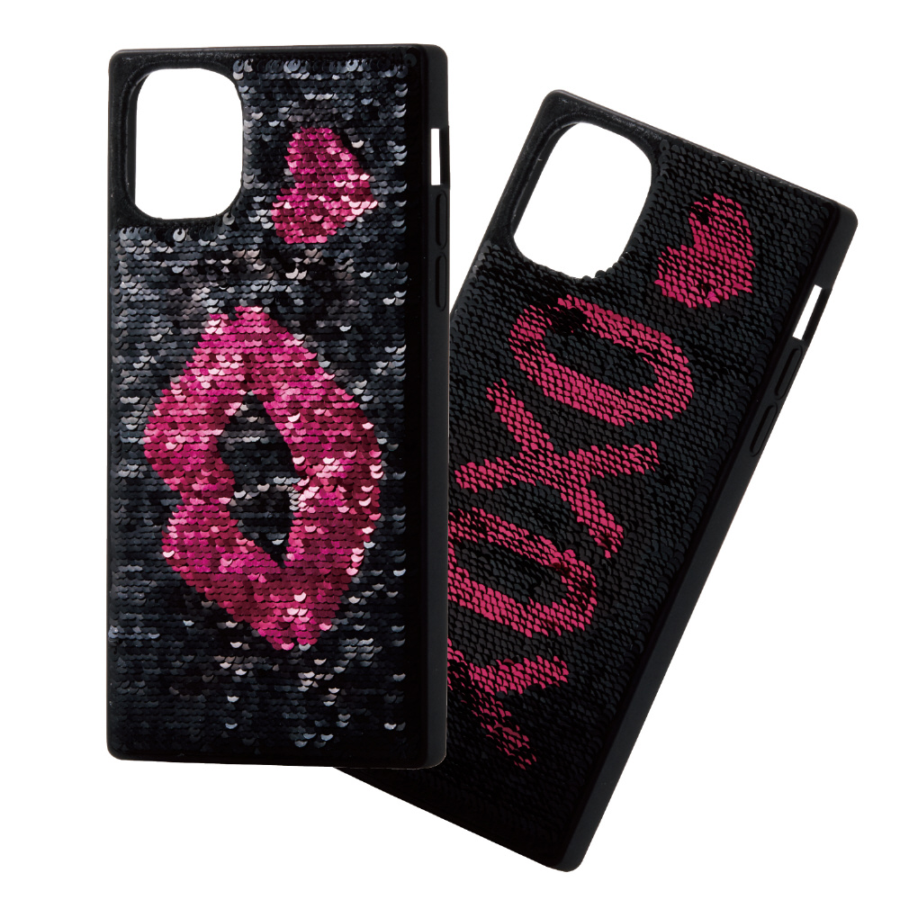 Iphone 11 6 1インチ対応 ハイブリッドケース スパンコール リップ Pm A19chvcsp4 の通販はソフマップ Sofmap