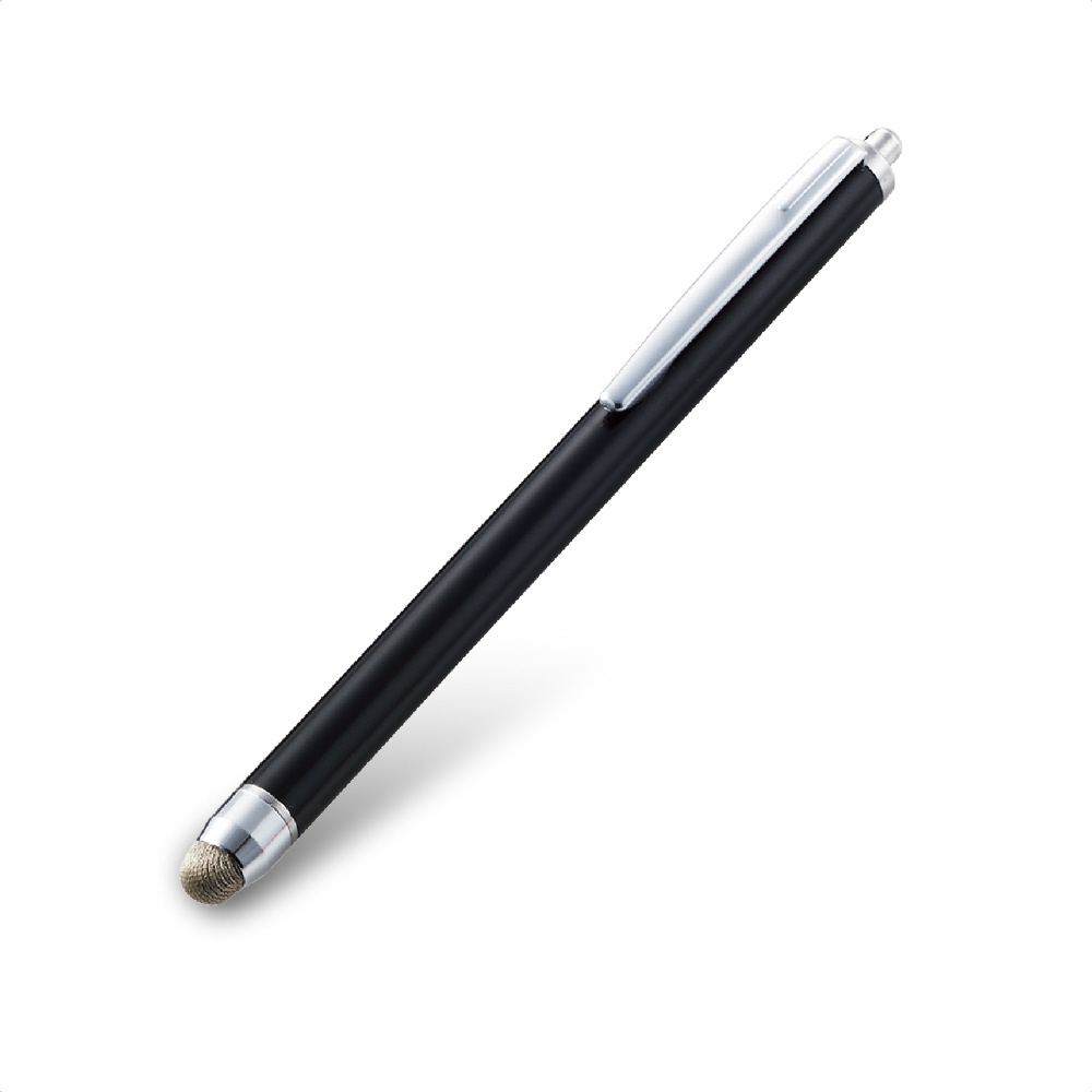 ELECOM タッチペン タブレット用 ペン先φ8mm 大 ブラック TB-TPLBK