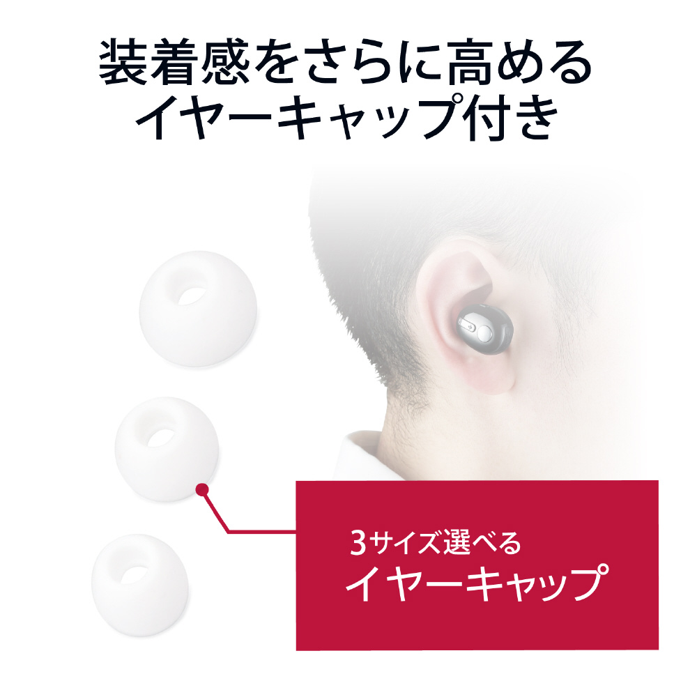 ヘッドセット ホワイト LBT-HSC30MPWH ［ワイヤレス（Bluetooth） /片耳 /イヤホンタイプ］｜の通販はソフマップ[sofmap]