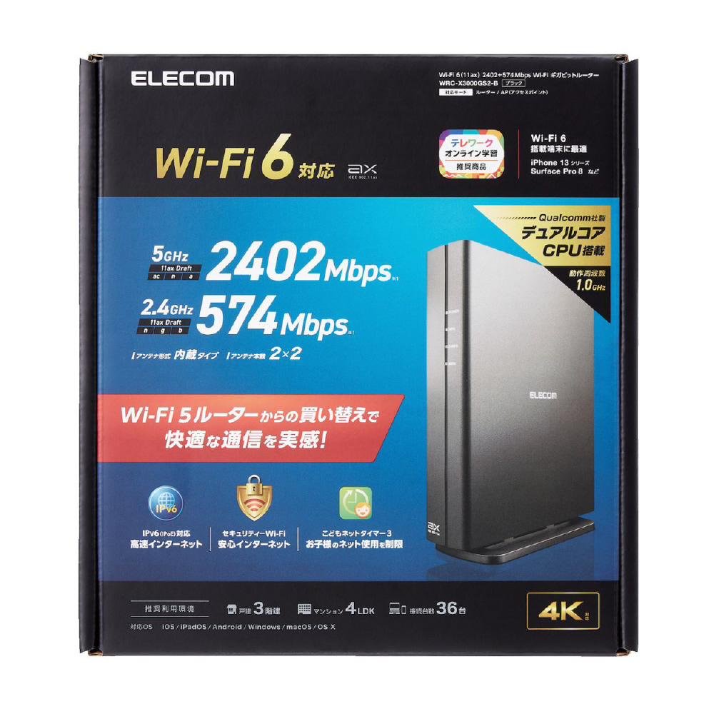 値下げ????ELECOM 超高速モデル ルーター