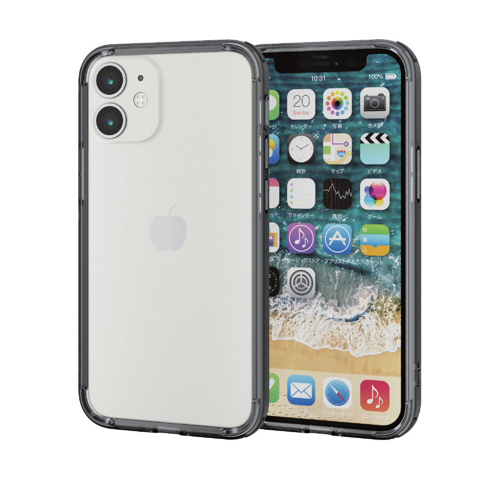 Iphone 12 Mini 5 4インチ対応 ハイブリッドバンパーケース ブラック Pm 0ahvbbk の通販はソフマップ Sofmap